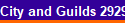 City and Guilds 2929